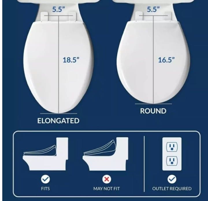 Bidet for Elongated Toilets - HD-7000 - Thumbnail 7