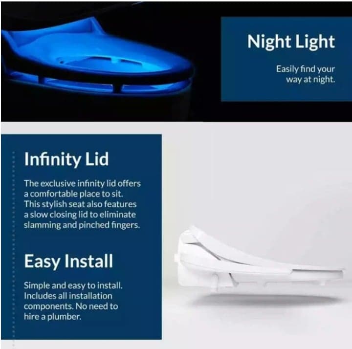 Bidet for Elongated Toilets - HD-7000 - Thumbnail 5