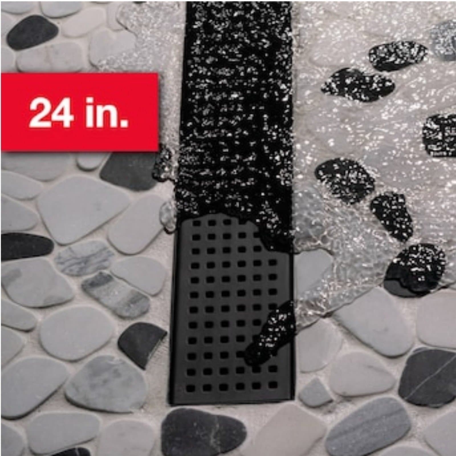 Linear Shower Drain with Square Pattern by Oatey - Image 1