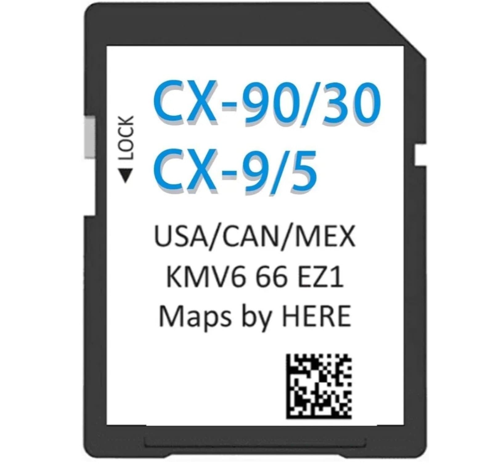 2024 Navigation SD Card Map KMV6 66 EZ1 USA/CAN/MEX Fits 2023 2024 CX-90 - Image 1
