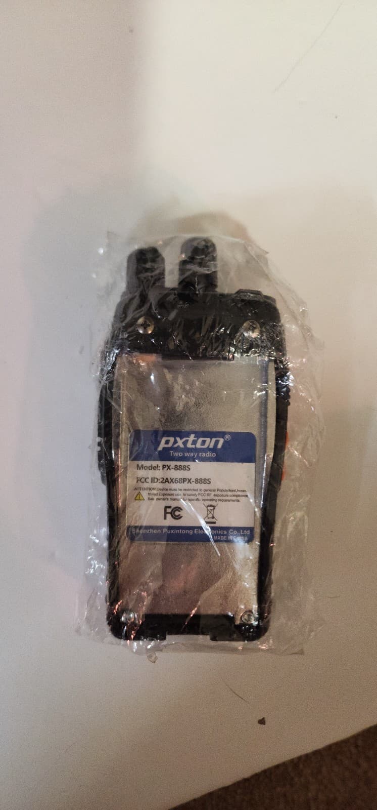 Two Way Radio Pxton model PX-888S no battery - Thumbnail 2