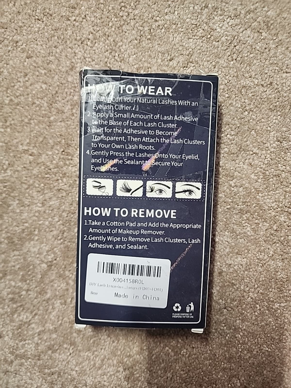 Eyelash Extension Kit DIY Clusters FD07-FD01 - Thumbnail 3