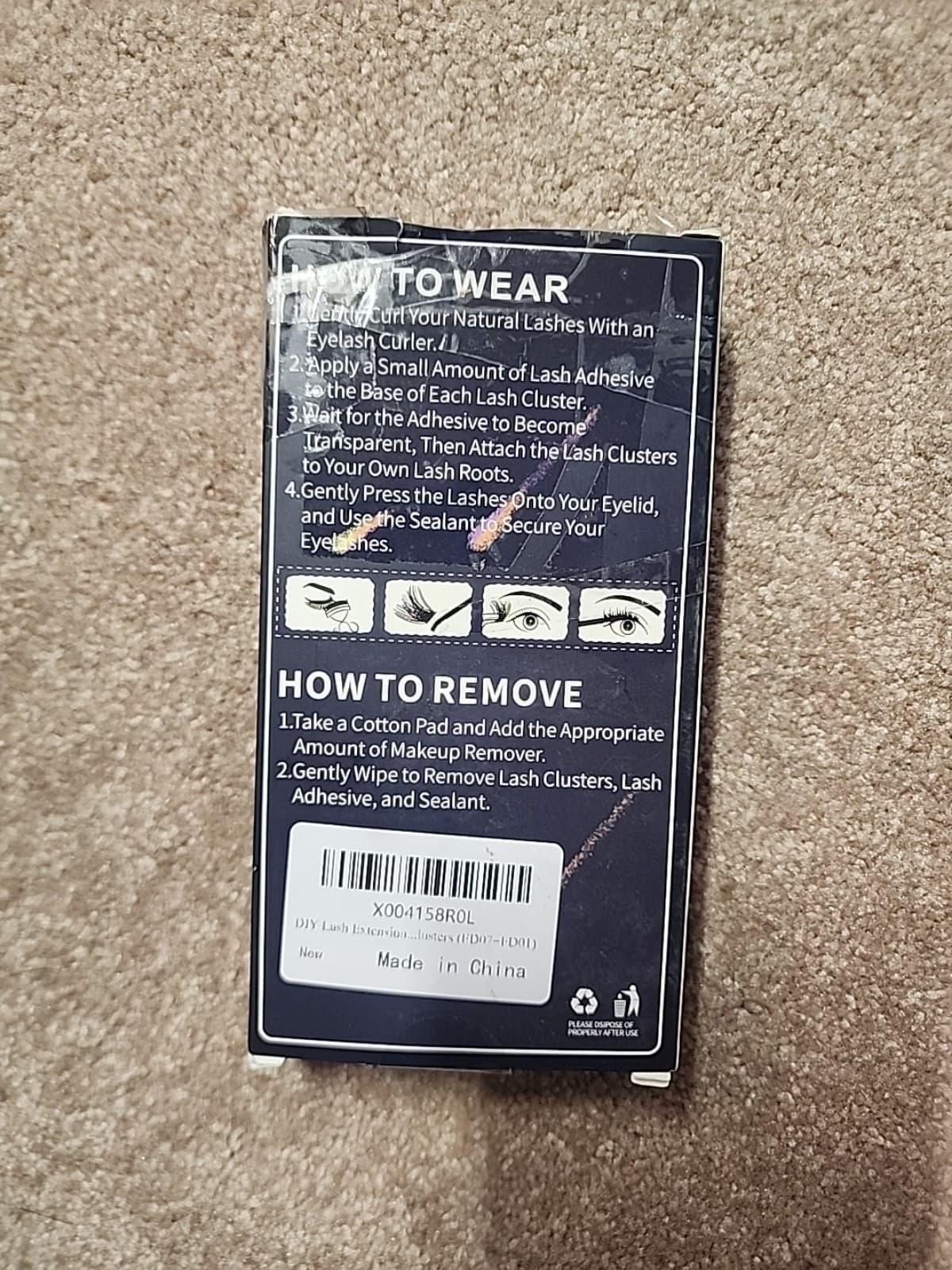 Eyelash Extension Kit DIY Clusters FD07-FD01 - Thumbnail 4