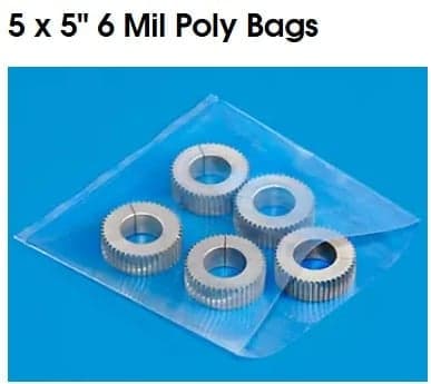 Cellophane bags 5" x 5" 600ct - Thumbnail 2