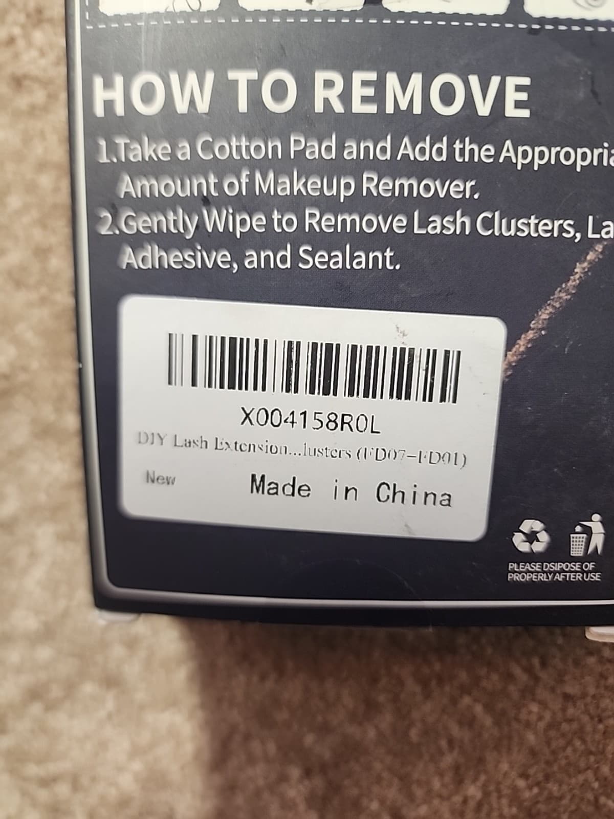 Eyelash Extension Kit DIY Clusters FD07-FD01 - Thumbnail 5