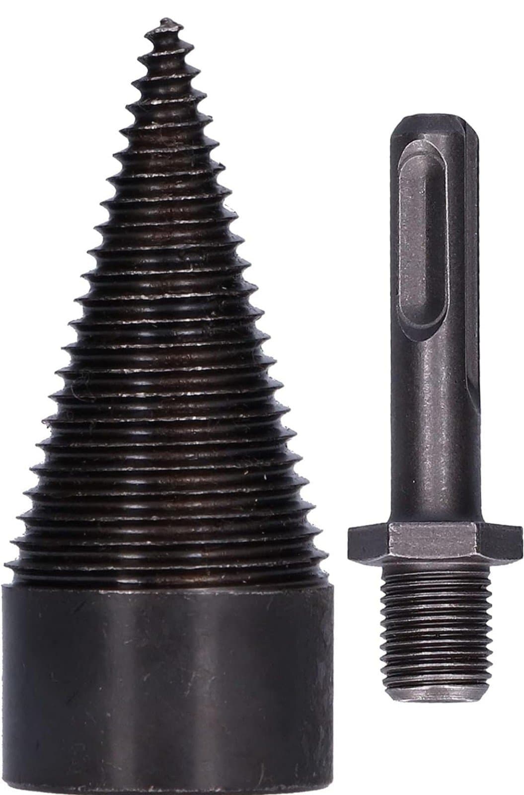 Wood Drill Cone Bit, Hard Wood Chopping Tool 4pc - Thumbnail 2