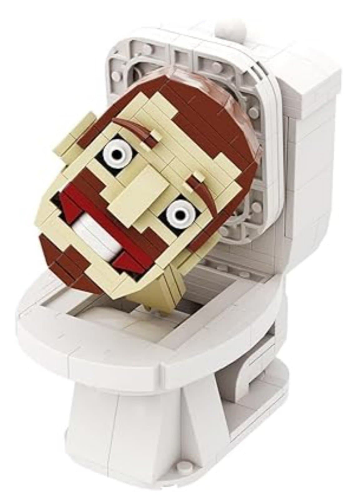 Skibidi Toilet Lego Blocks Toilet Man/Speaker/Cameraman/TV Man - Thumbnail 3