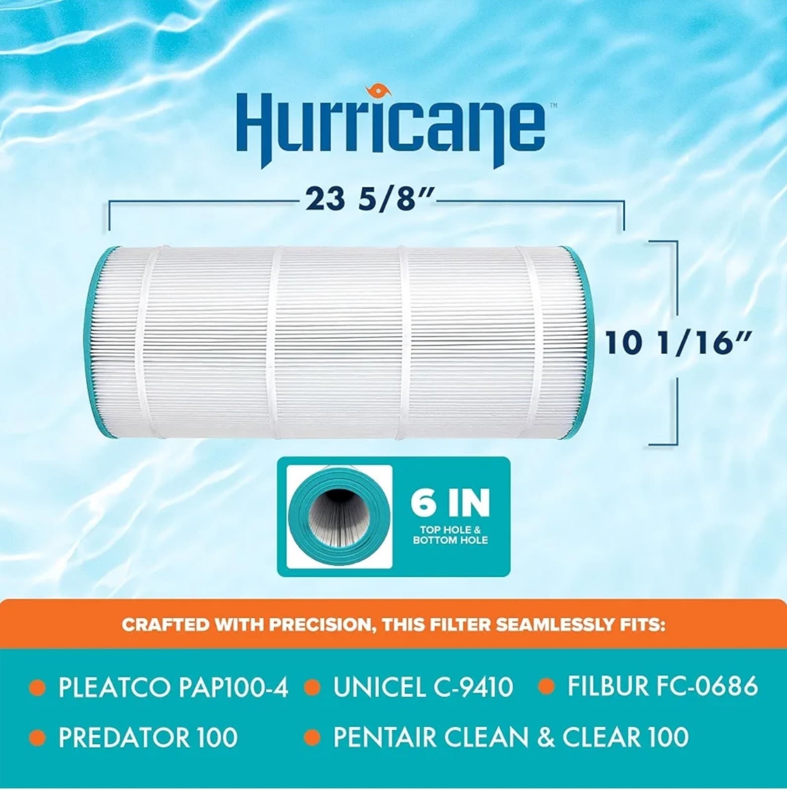 Hurricane Filters HF9410-01 Advanced Pool Filter Cartridge - Thumbnail 3