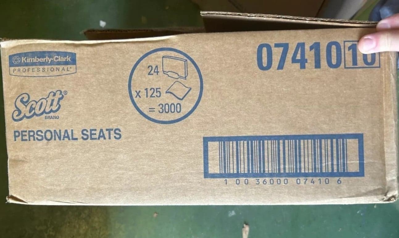 Scott Toilet Seat Covers 3000. D1012 - Image 1