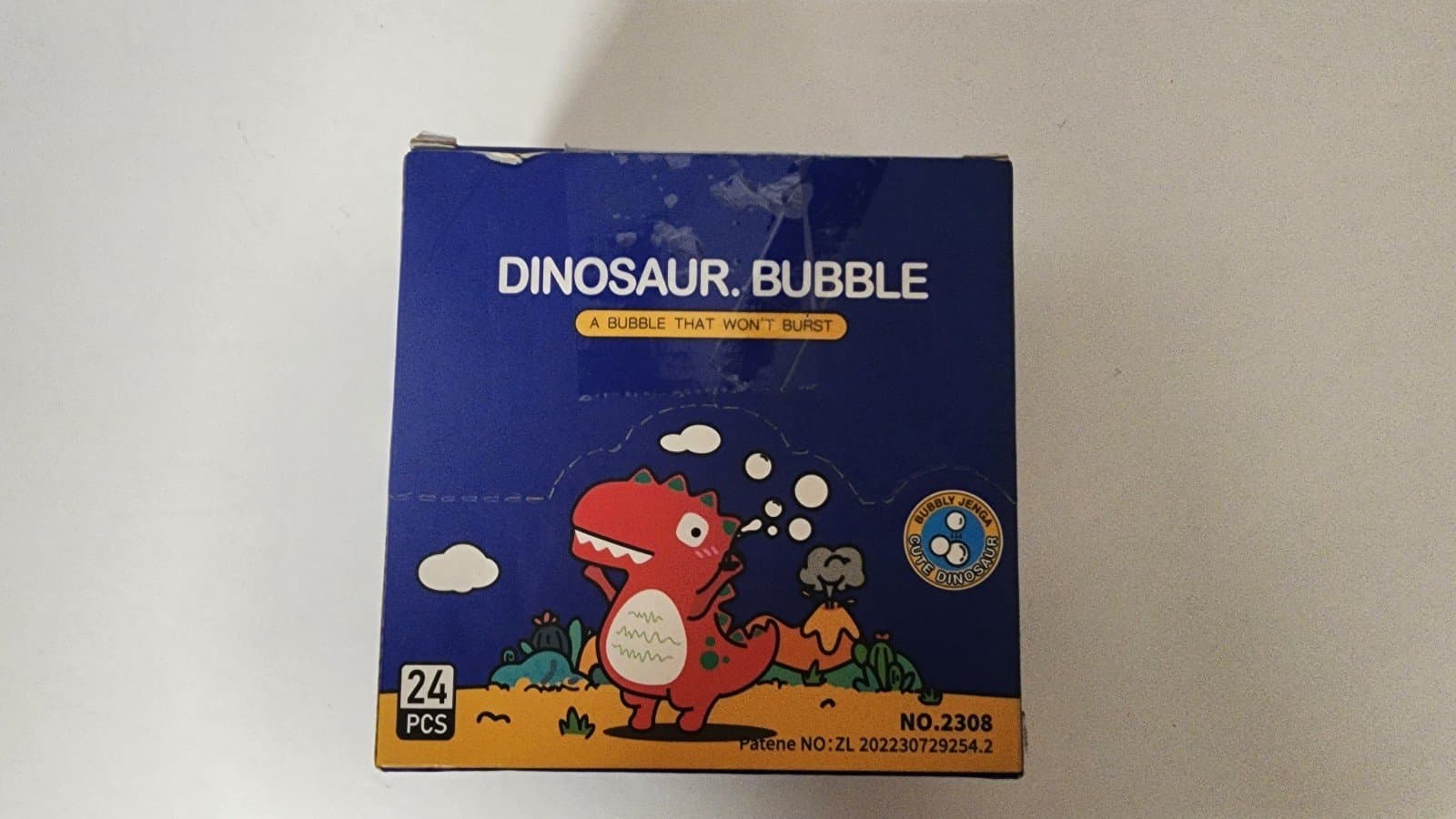 Dinosaur Bubbles 24pk Mini Bubbles - Image 1