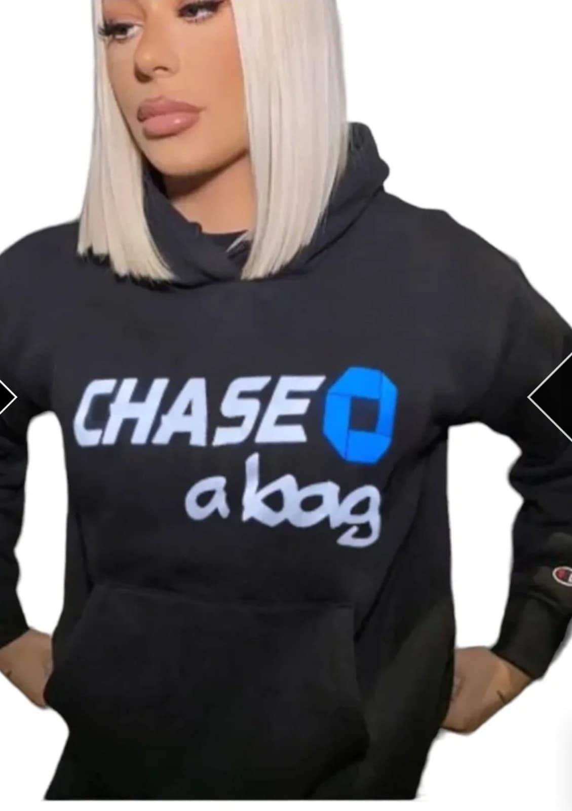 Chase a Bag Hoodie sz M/L - Image 1