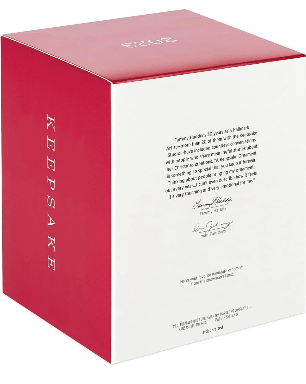 Hallmark 2023, Sweet Snowman, Snowman Gifts - Thumbnail 2