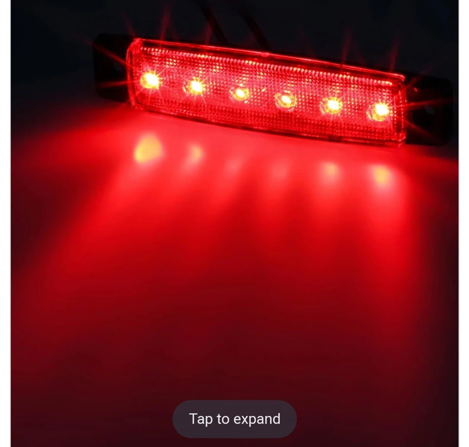 20Pcs 3.8" Slim Led Side Marker Lights Truck/Tralior - Thumbnail 3