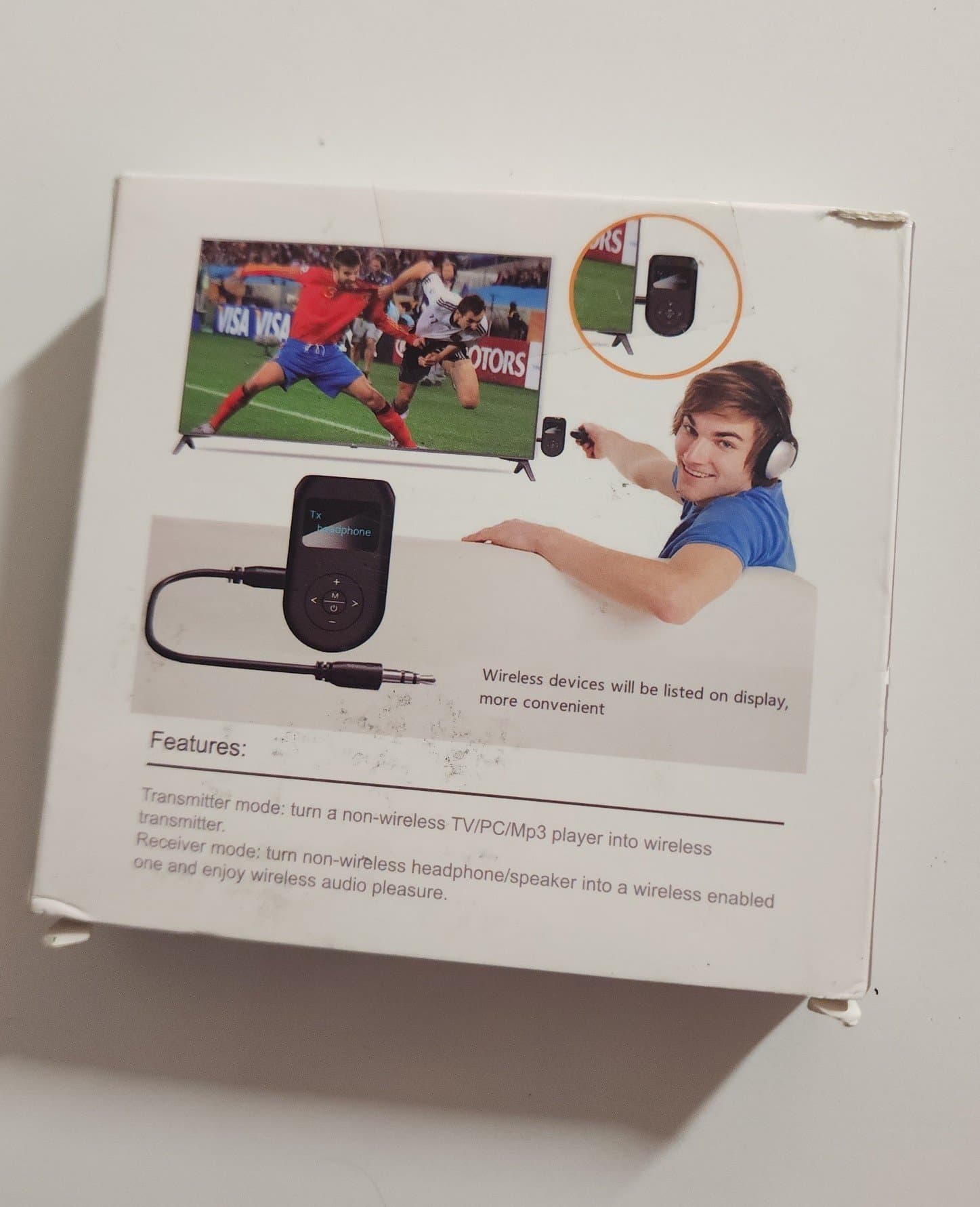 Bluetooth Receiver & Transmitter with LED Display - Thumbnail 3