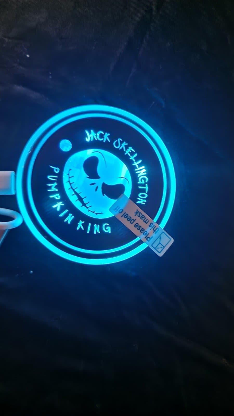 Car Cupholder Lights Jack Skellington Pumpkin King - Thumbnail 10