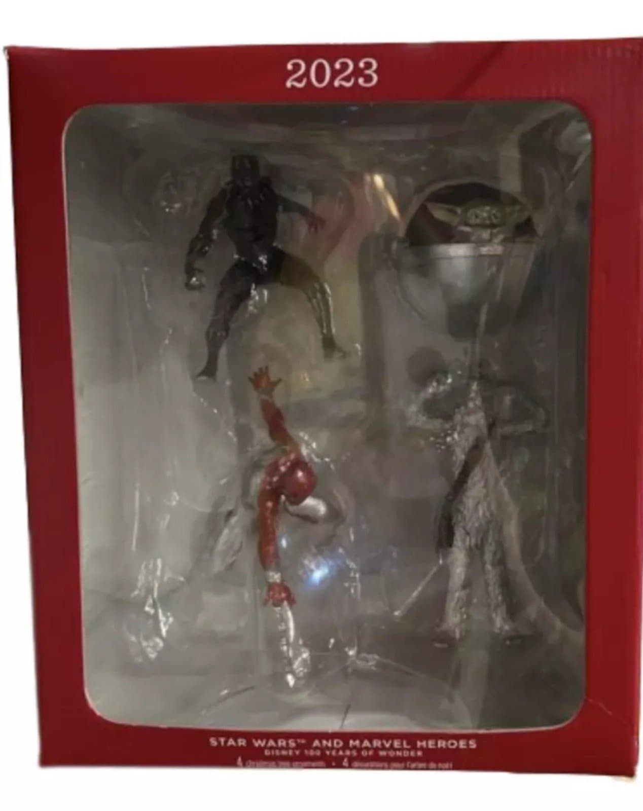 Hallmark 2023 Star Wars & Marvel Heros Ornaments - Image 1