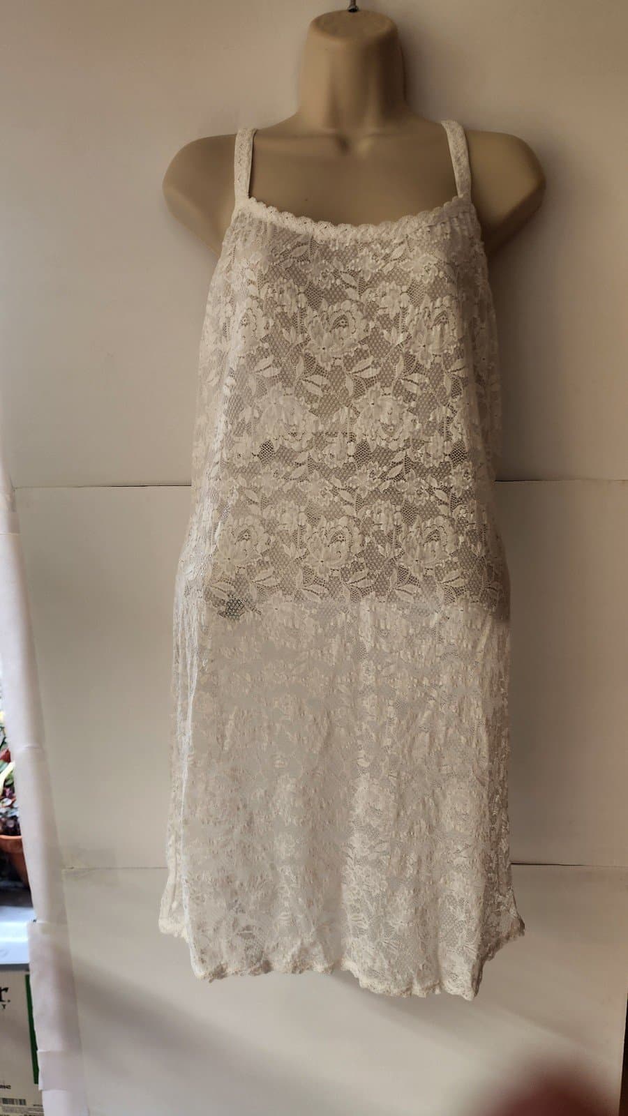 Shear Chemise White szL - Thumbnail 5