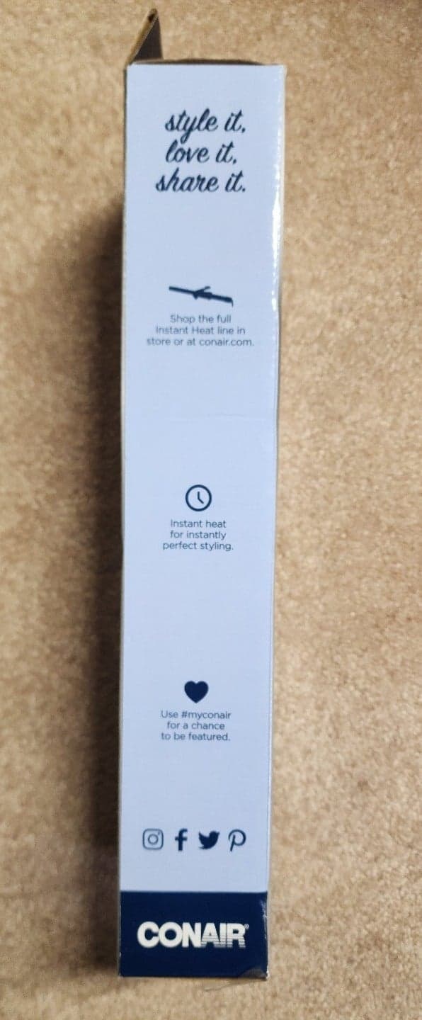 Conair Instant Heat 1" Curling Iron-NIB - Thumbnail 4