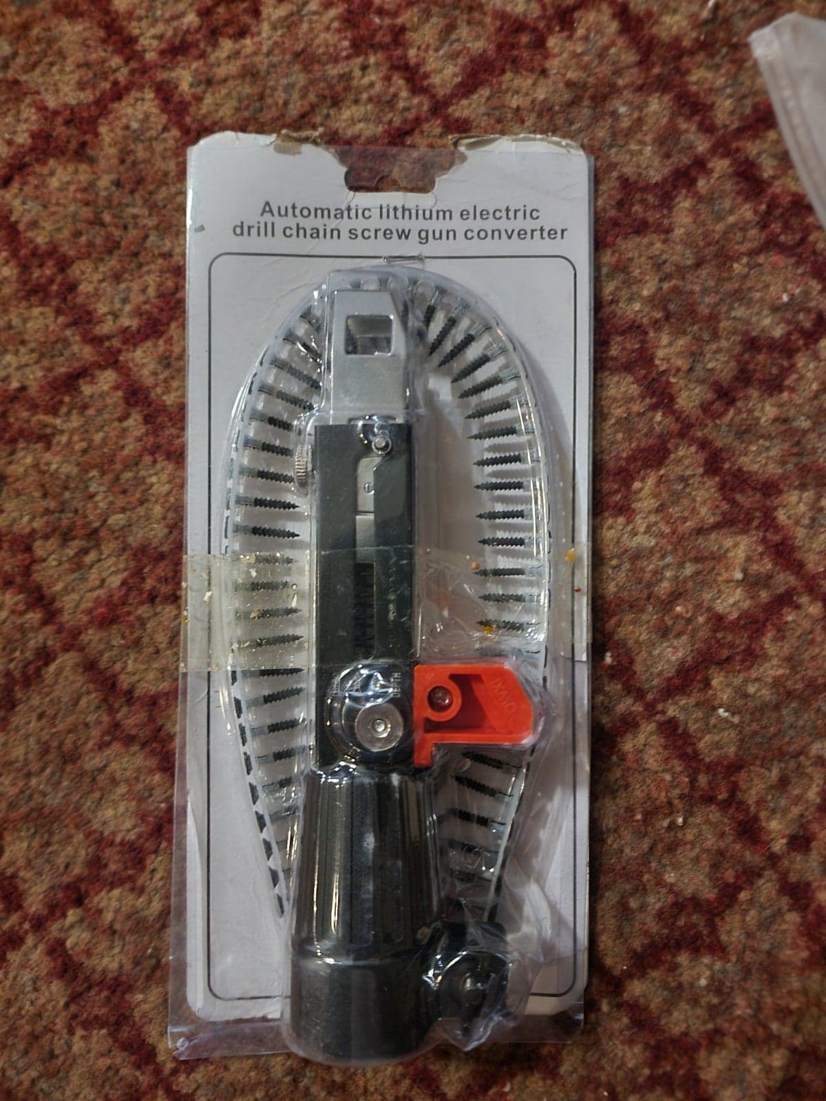 Automatic Chain Nail Gun Electric Drywall Screw Gun - Image 1