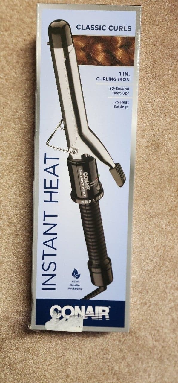 Conair Instant Heat 1" Curling Iron-NIB - Image 1