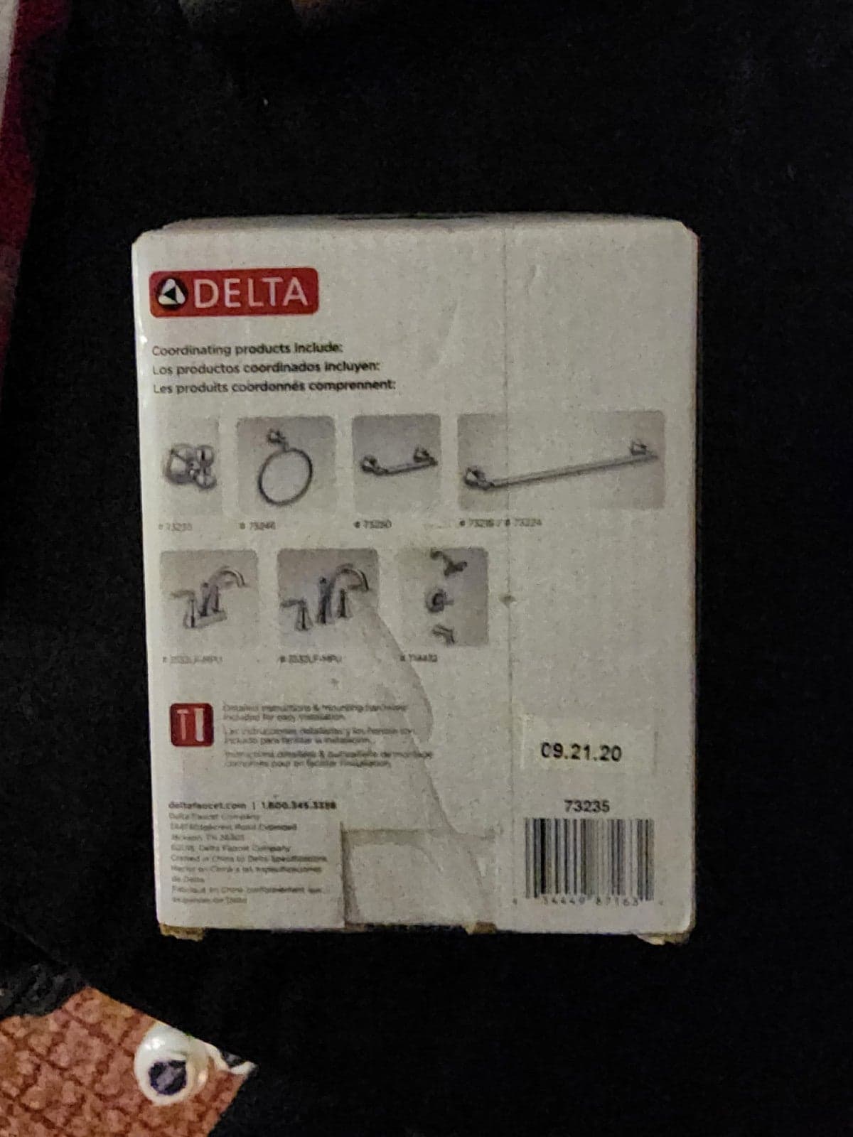 Delta Woodhurst Robe Hook Stainless x2 - Thumbnail 3