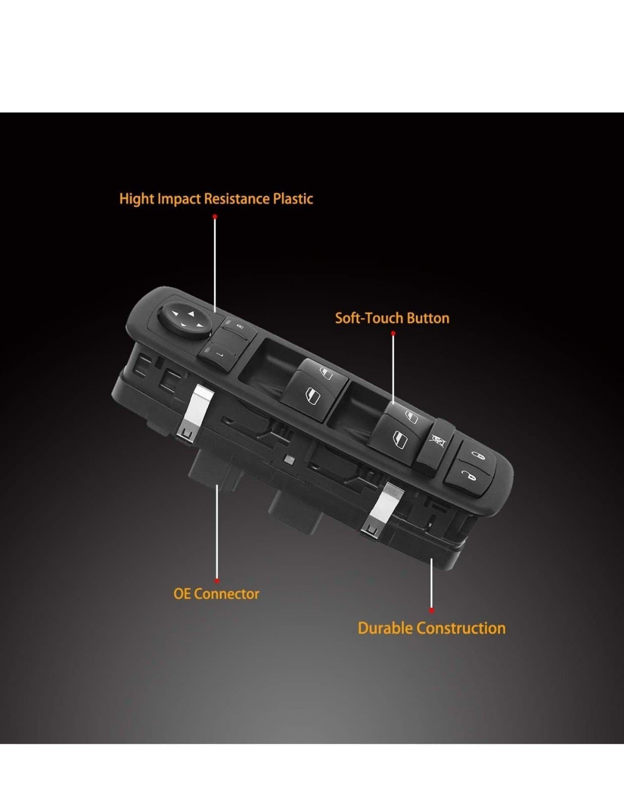 Master Power Window Switch - 3+9 PINS Check Required W/O AUTO - Compatible with - Thumbnail 8