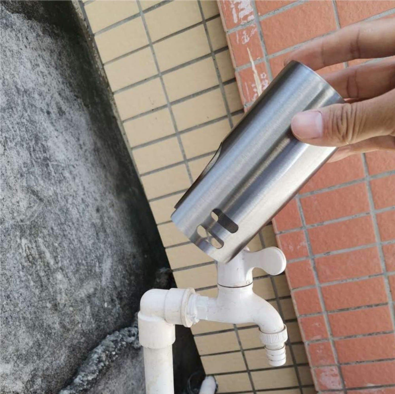 Outdoor Faucet Cover, 304 Stainless Steel Outdoor Faucet Lock Multifunctional Pr - Thumbnail 7