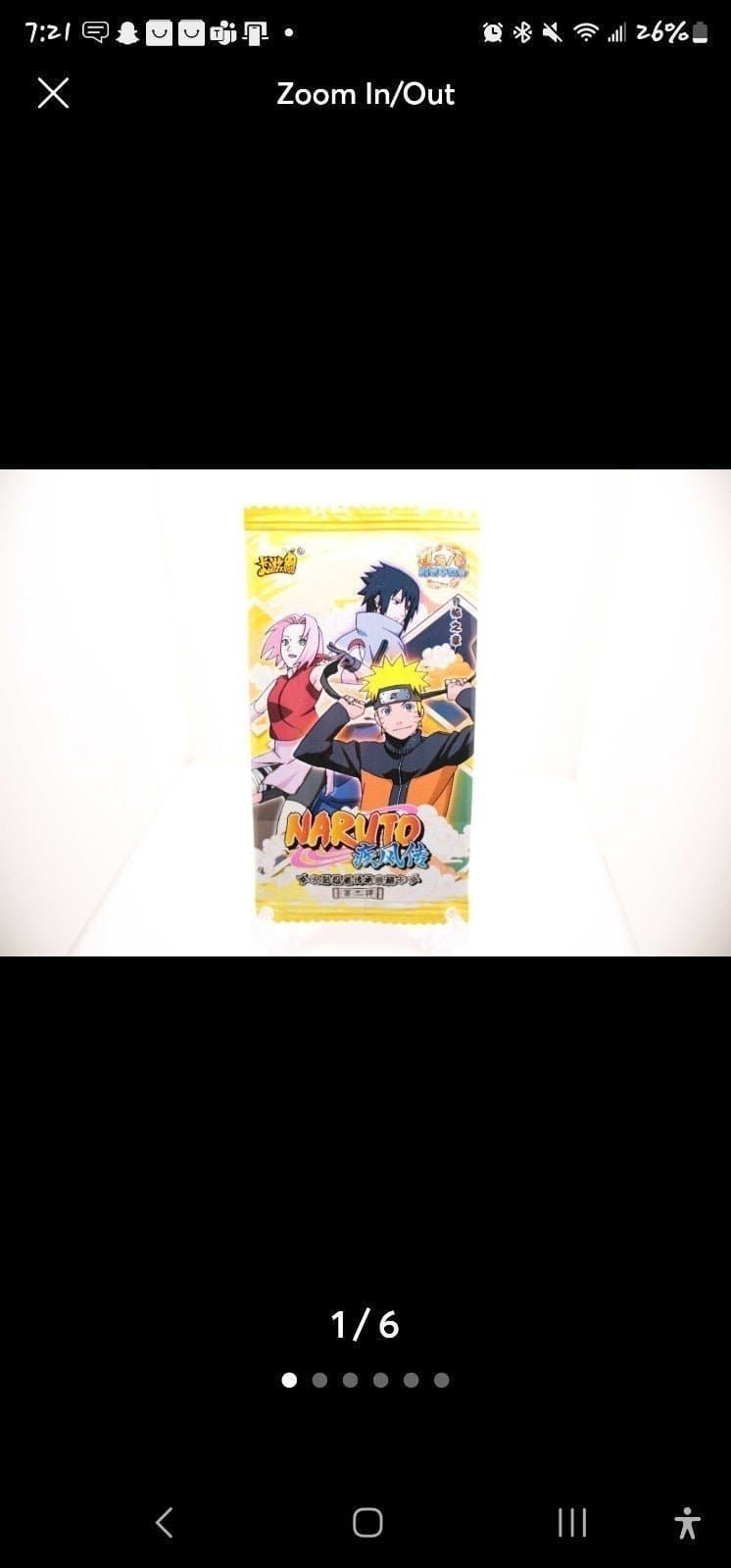 Vintage 2002 Naruto Trading Cards Set - Image 1