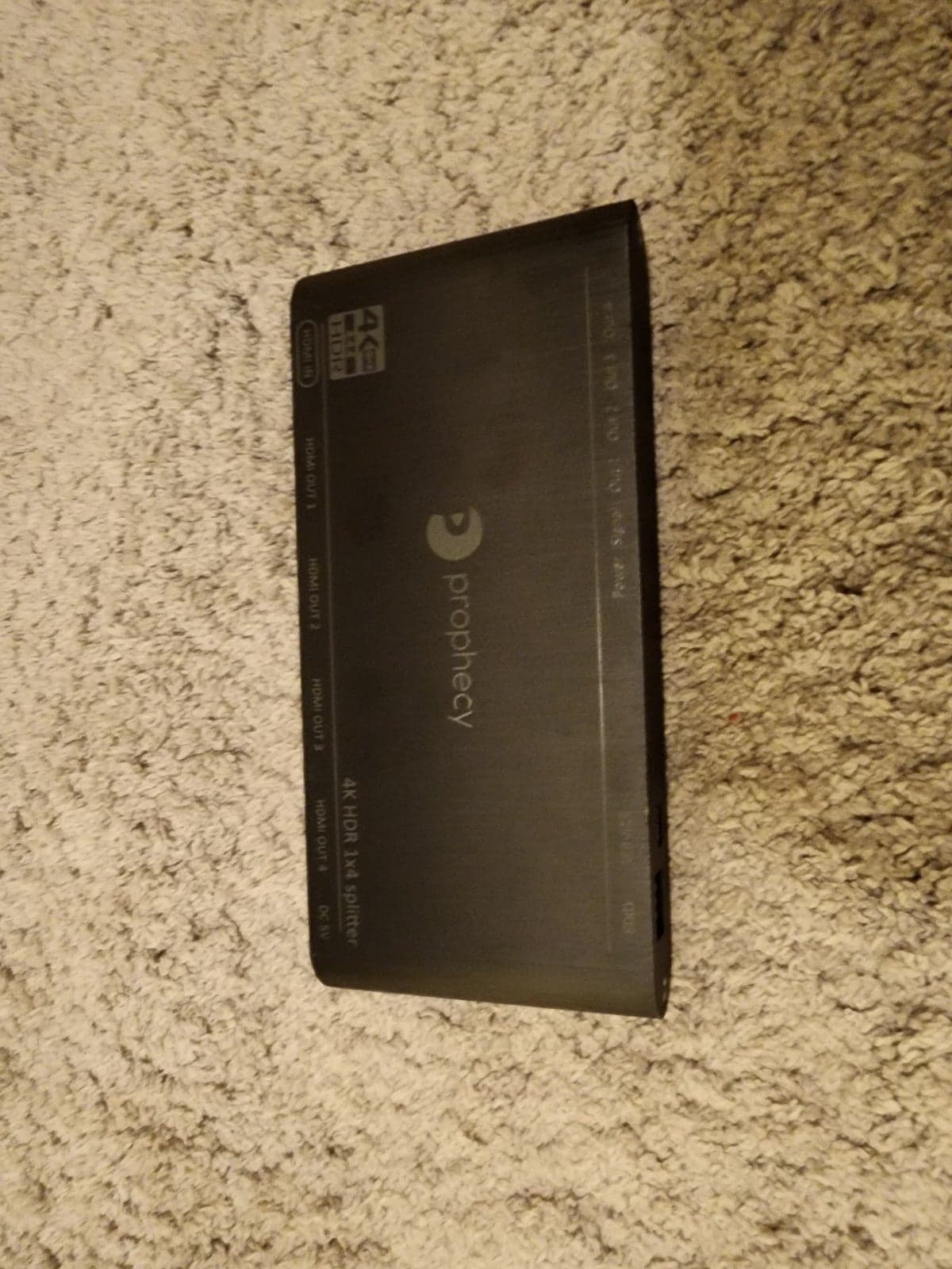 Prophecy 4k HDR 1x4 splitter like new - Thumbnail 4