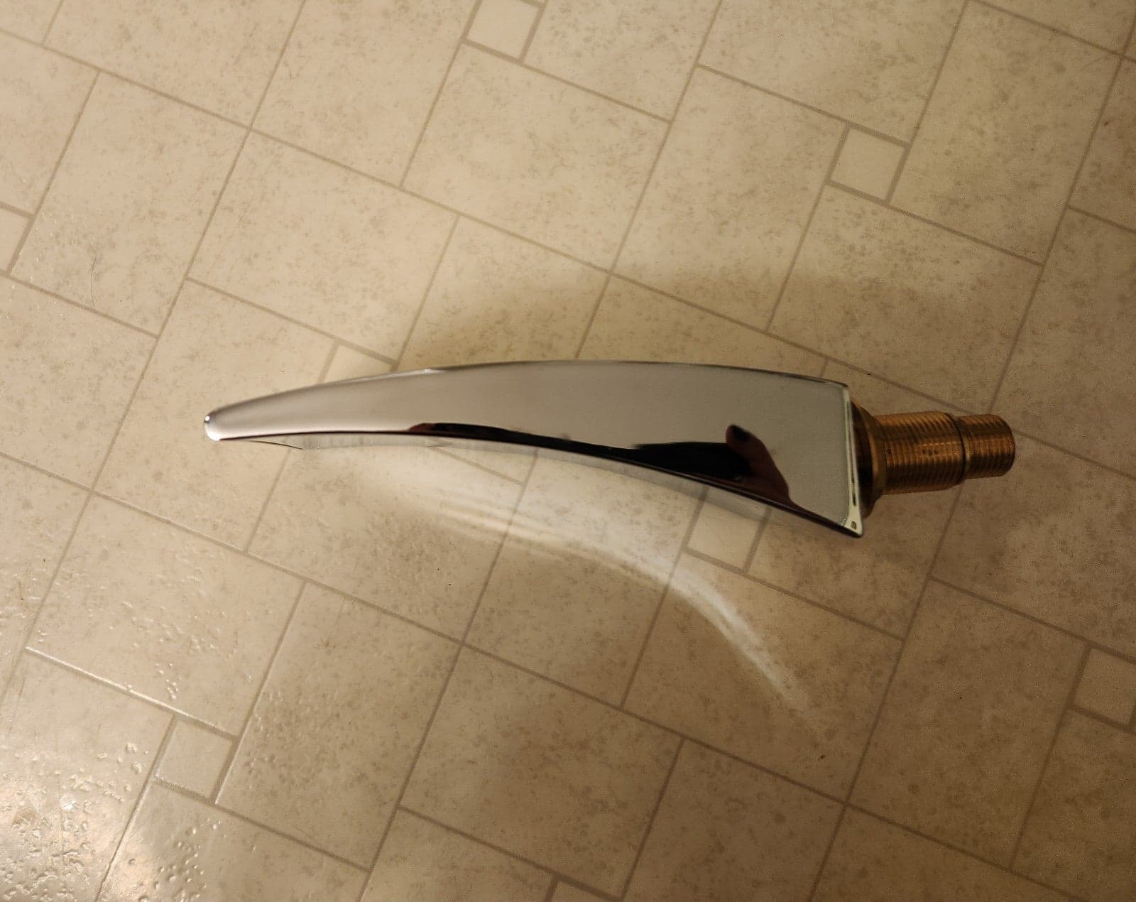 Delta Waterfall Tub Spout NWOB - Thumbnail 6