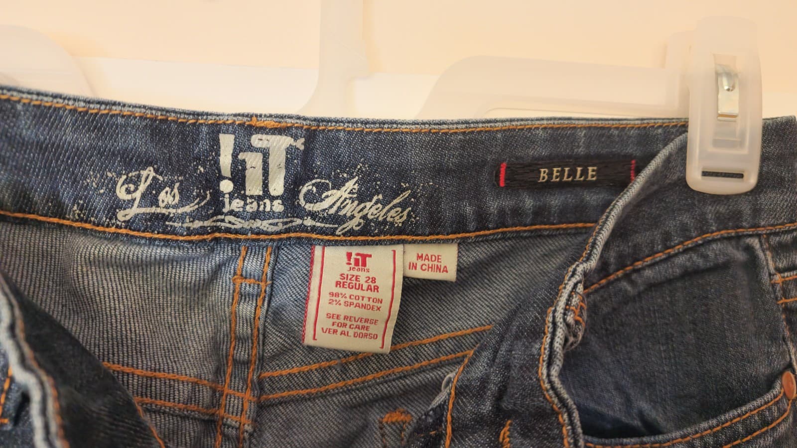 LA It Jeans sz 28 Belle Style - Thumbnail 4