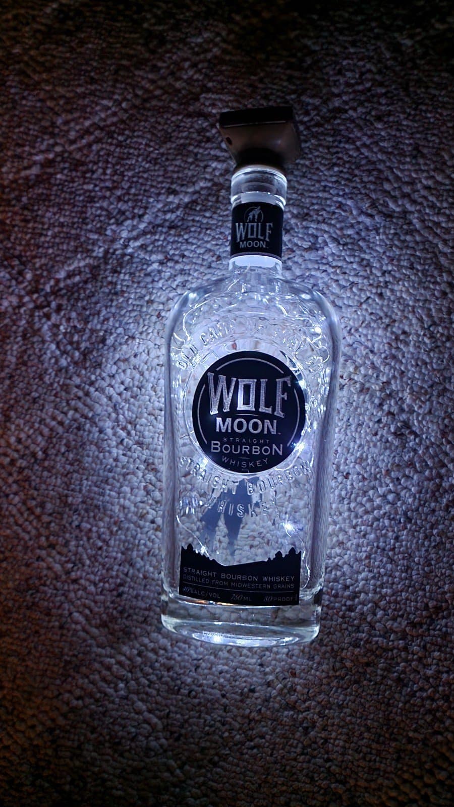 Solar bourbon bottle lights - Thumbnail 2