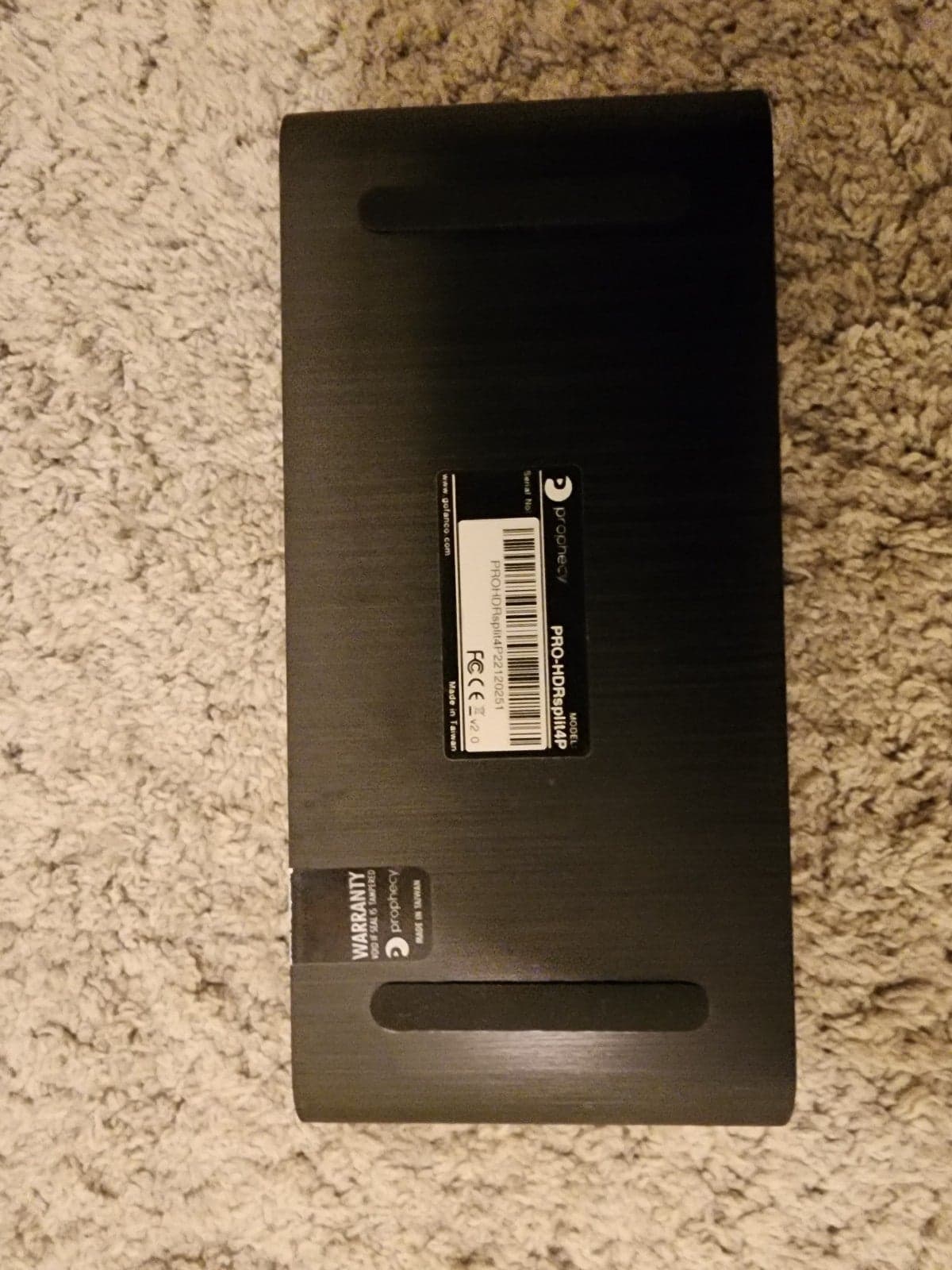 Prophecy 4k HDR 1x4 splitter like new - Thumbnail 2