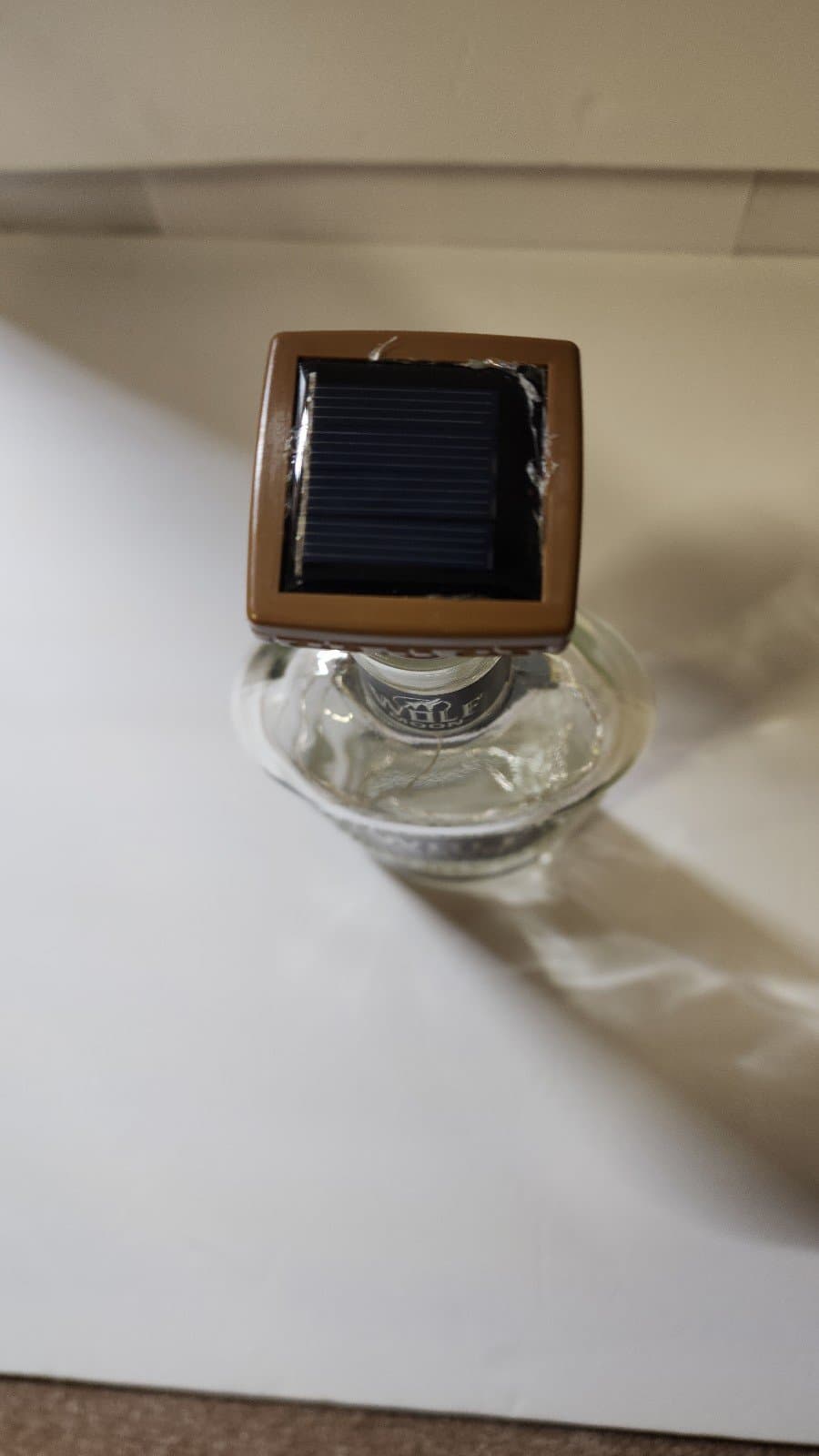 Solar whiskey bottle decor - Thumbnail 5