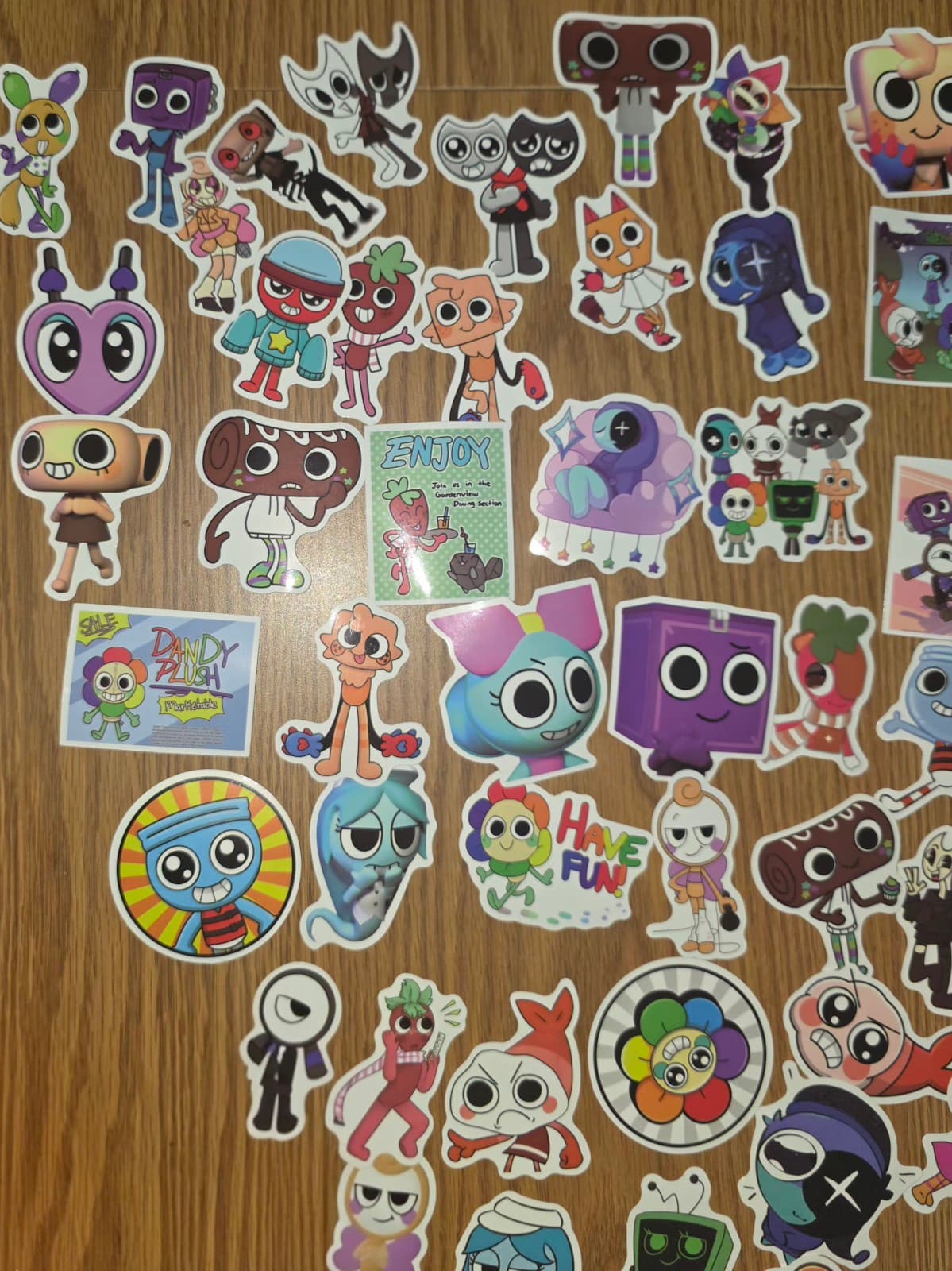 Dandys World Stickers 100ct - Image 1