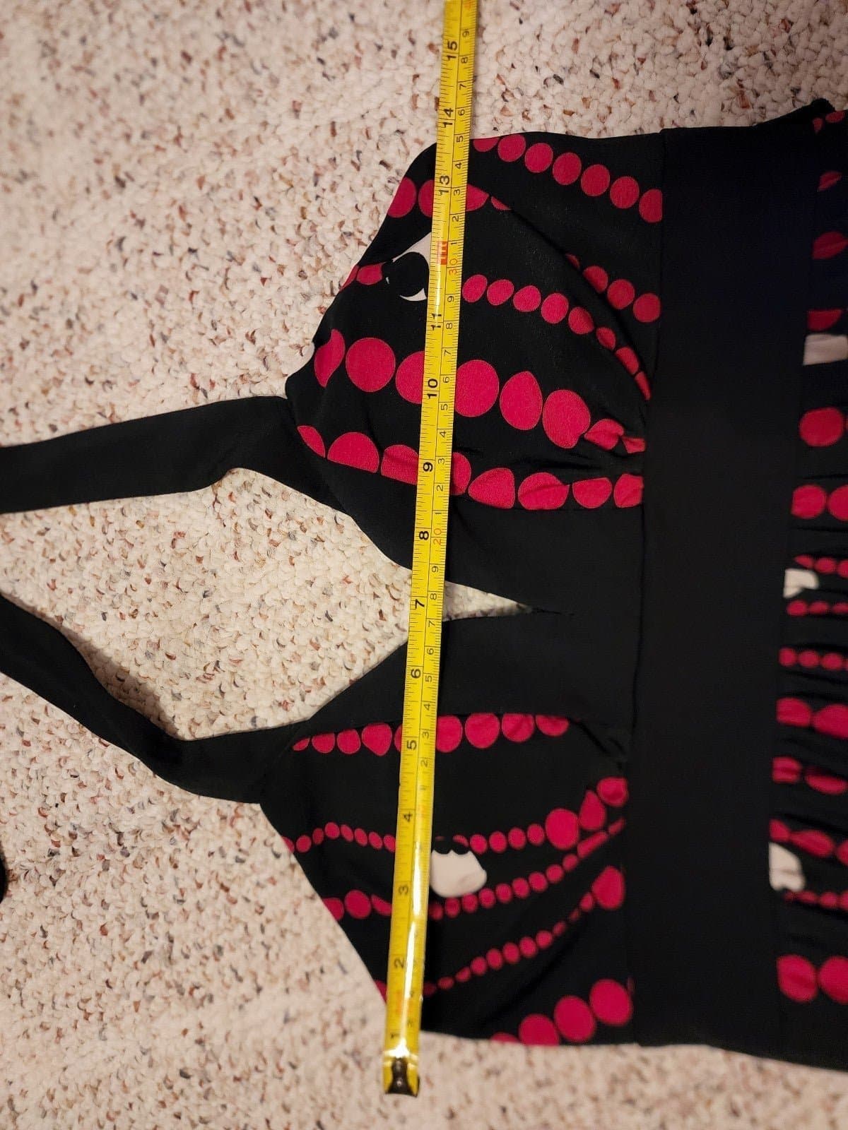 Red & Black dress sz Small - Thumbnail 8