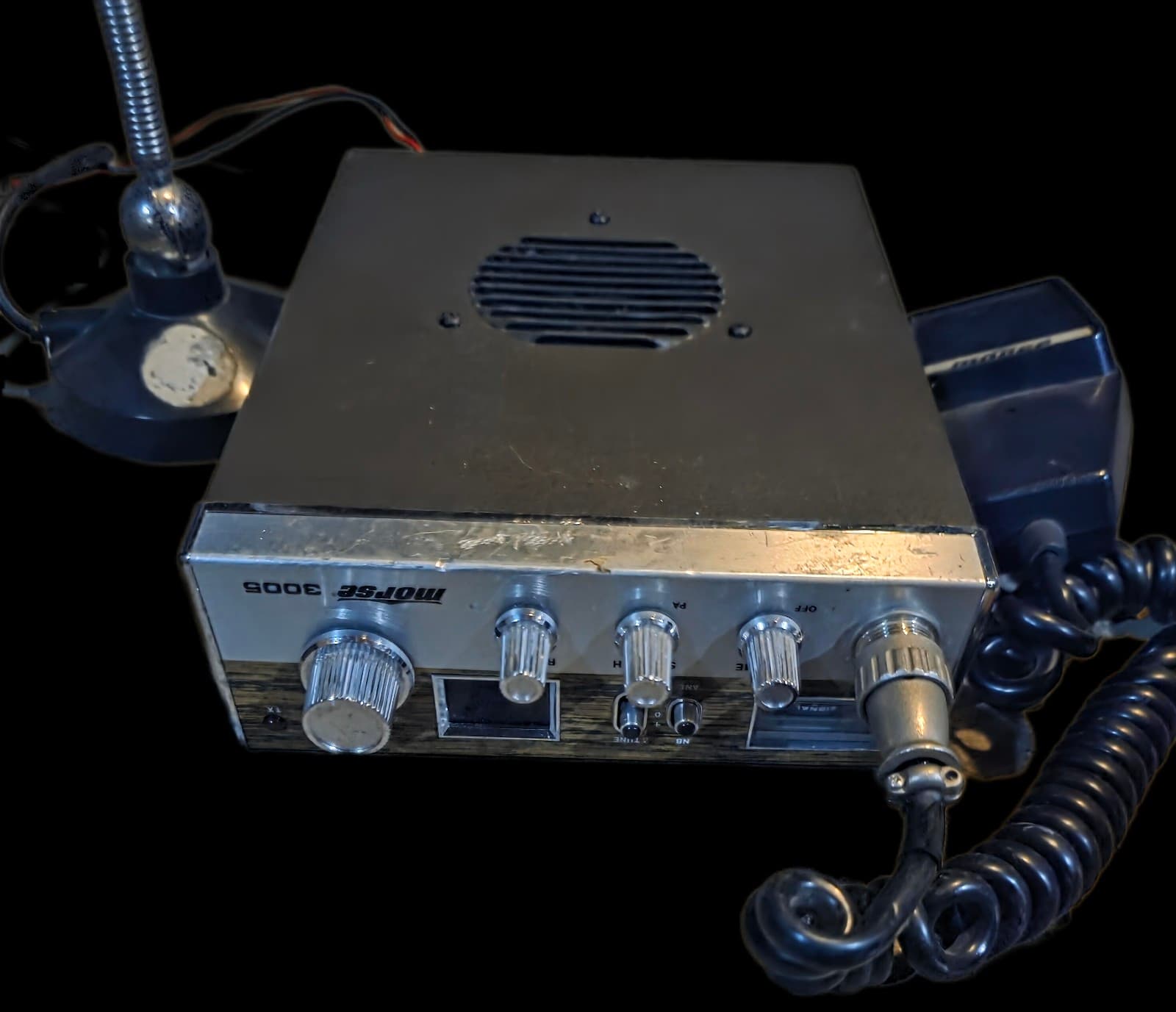 Morse 3005 CB Radio with 12v power supply & accessories - Thumbnail 4