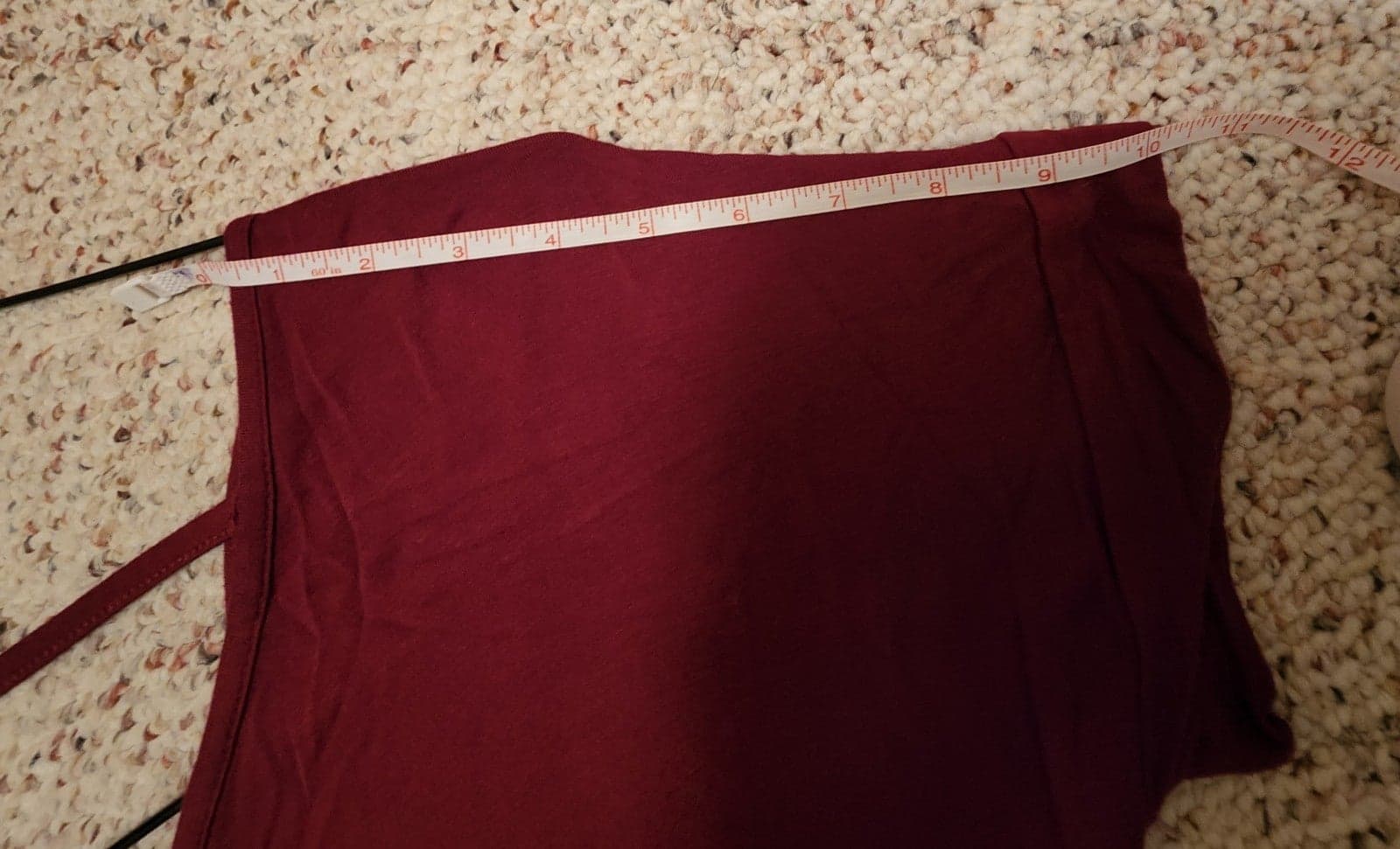 Women's burgundy dress sz Medium - Thumbnail 7