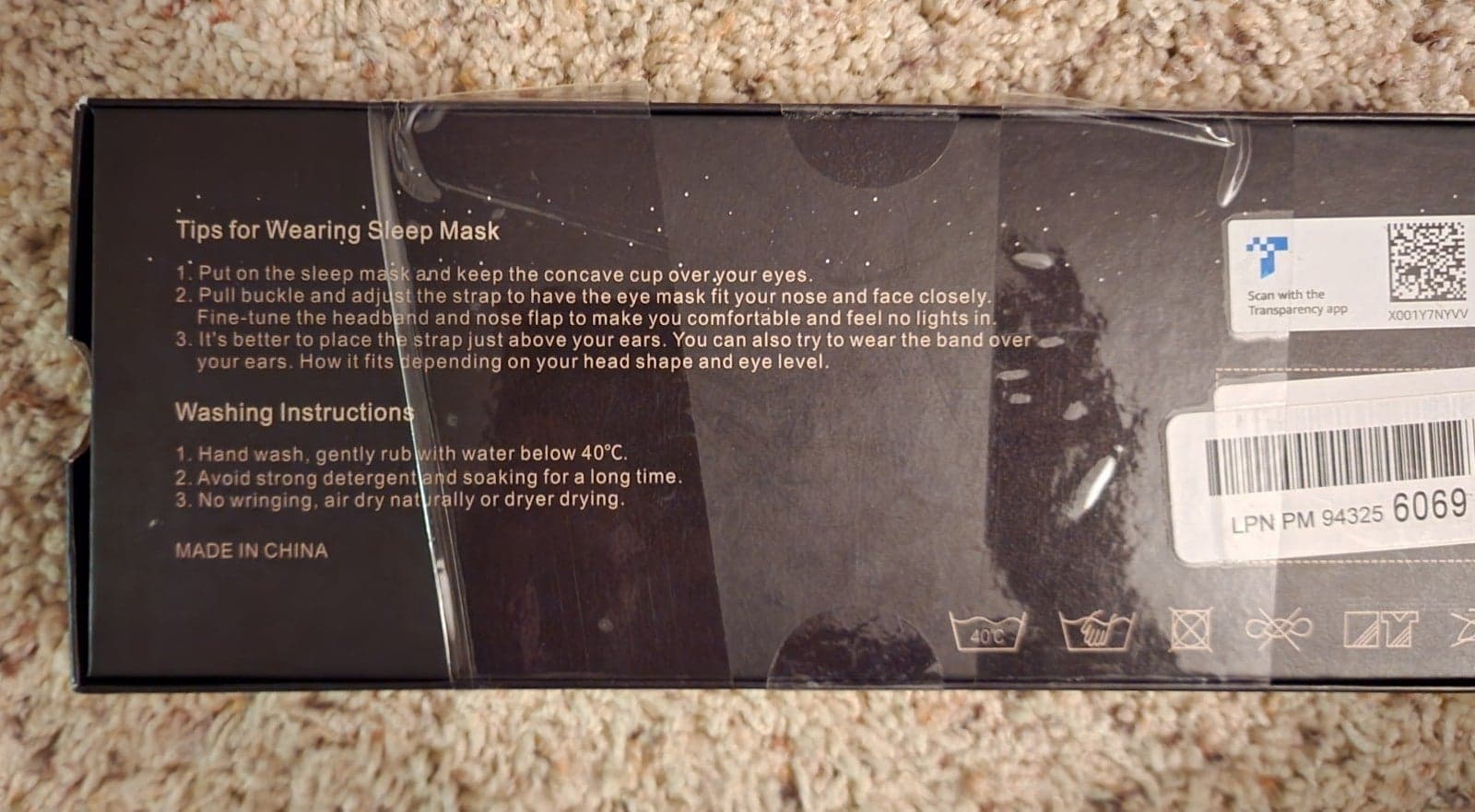 ZMOO Sleep Mask - Thumbnail 4