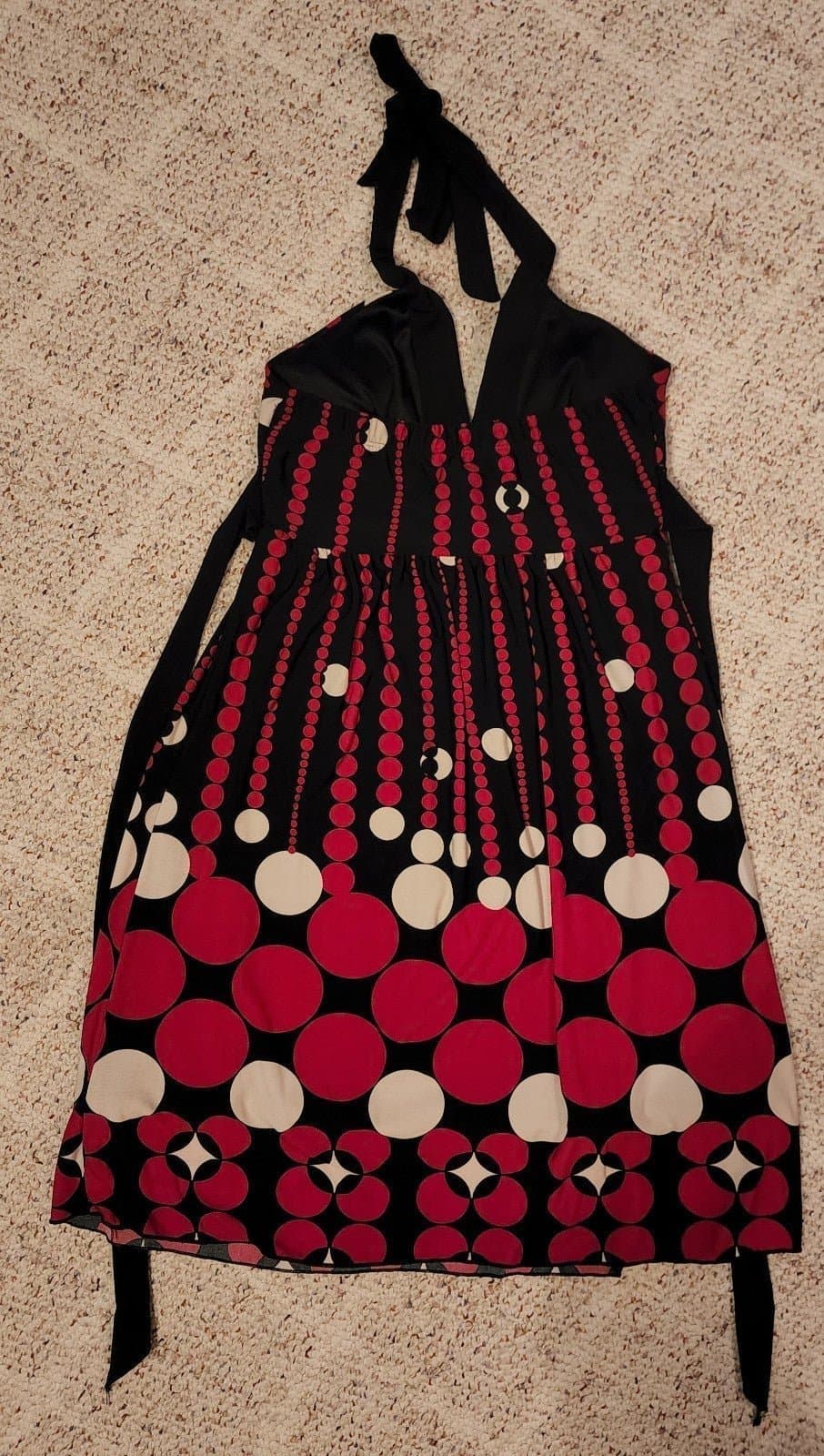 Red & Black dress sz Small - Thumbnail 4