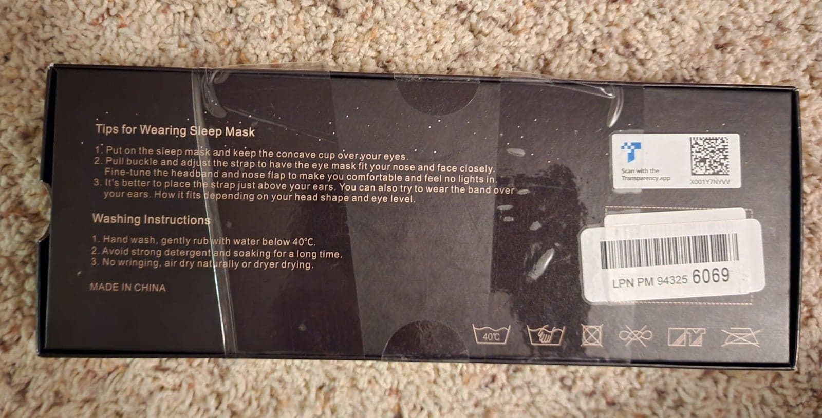 ZMOO Sleep Mask - Thumbnail 2