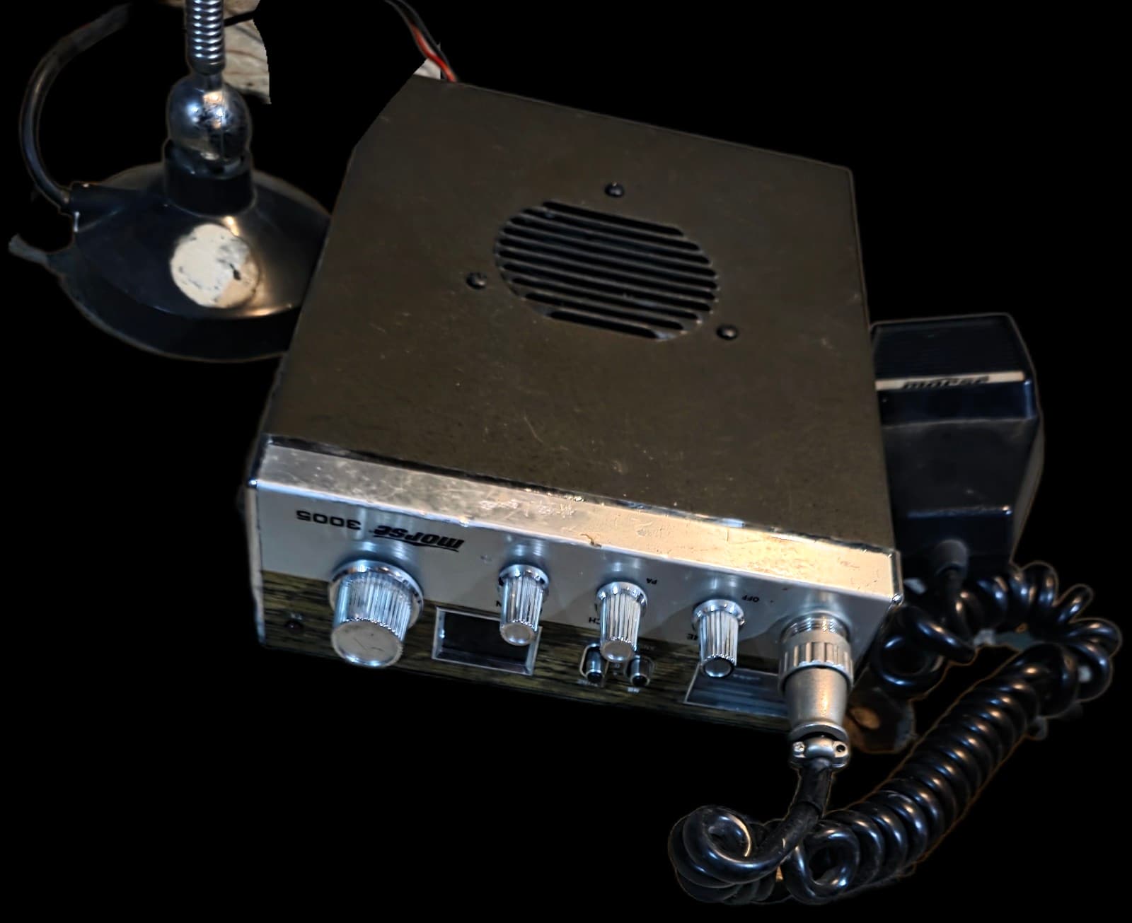 Morse 3005 CB Radio with 12v power supply & accessories - Thumbnail 6