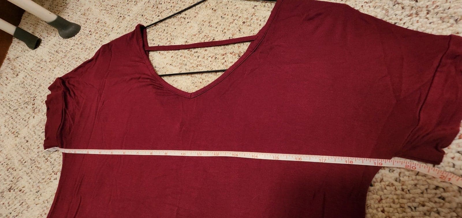 Women's burgundy dress sz Medium - Thumbnail 6