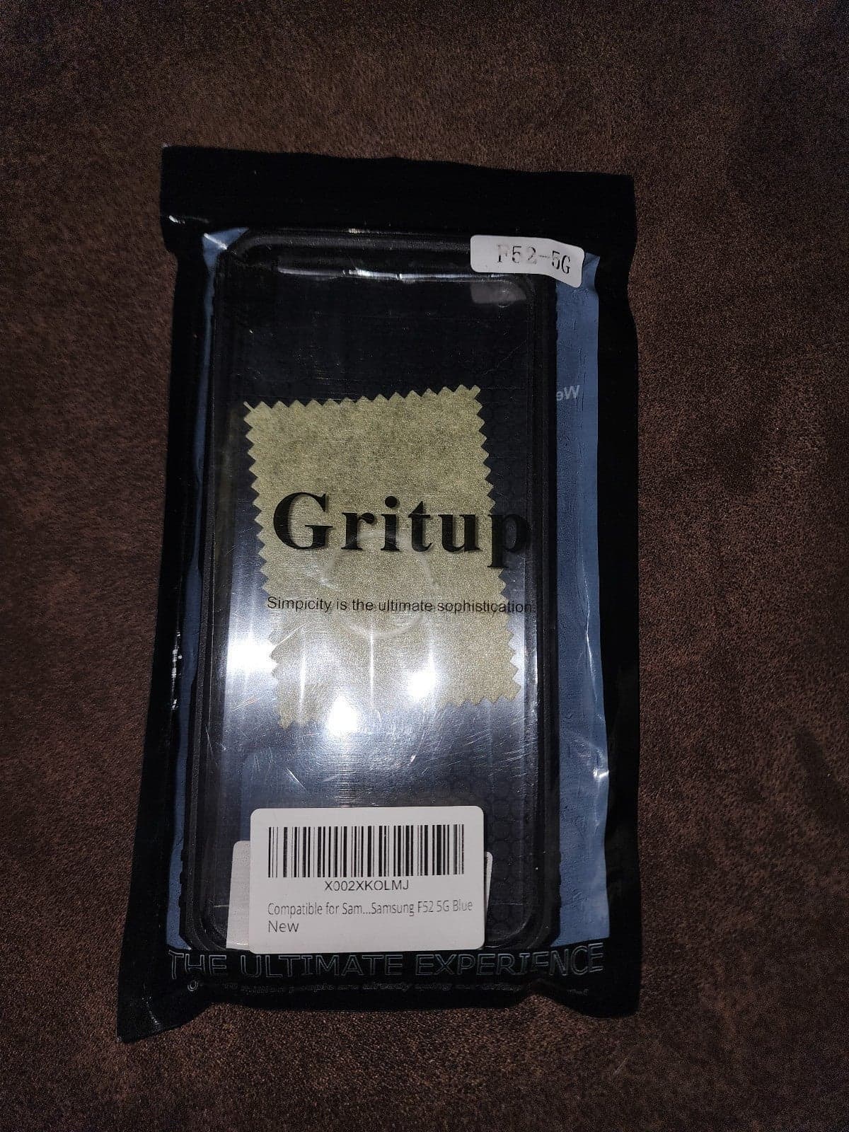 Samsung F52 case with screen protector-NIB - Thumbnail 3