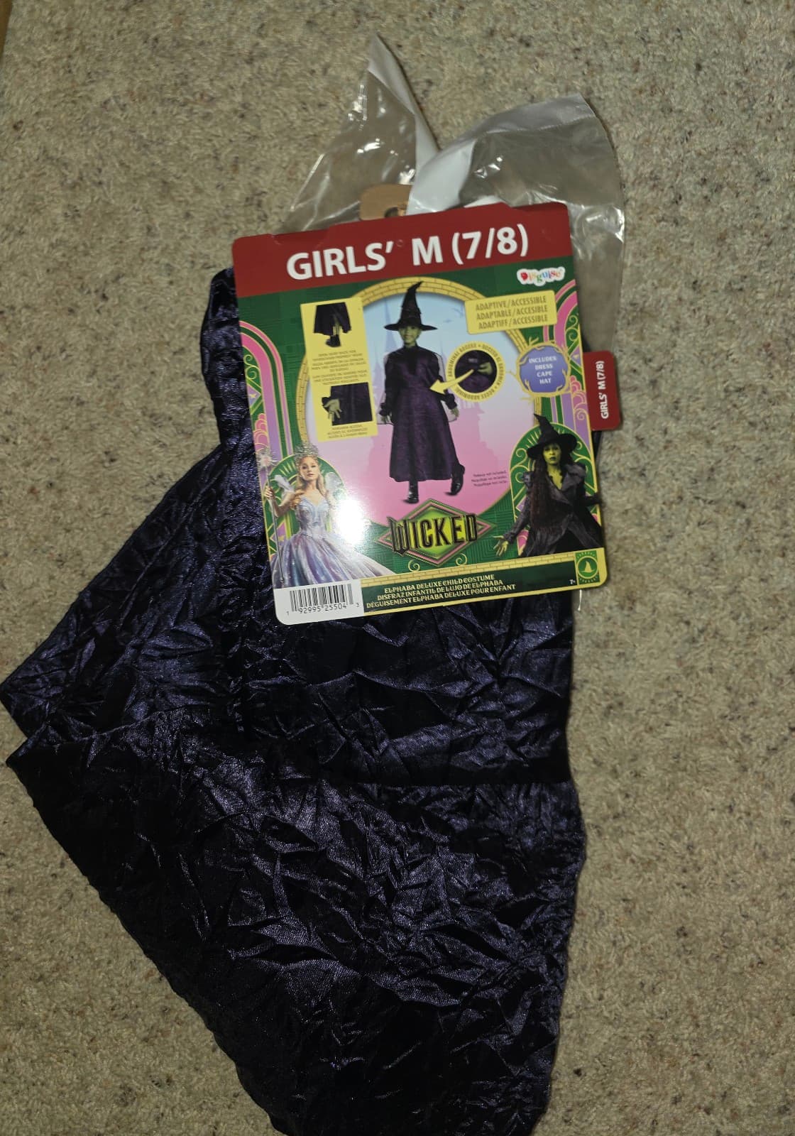 Elphaba Costume size 7/8 - Image 1