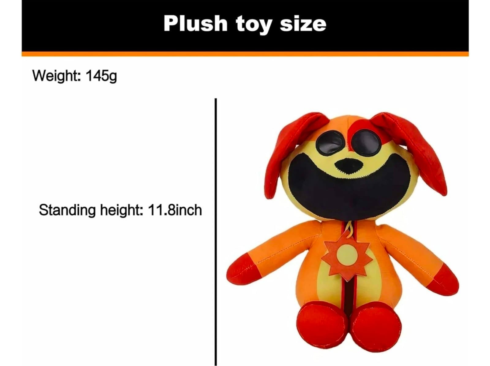 Smiley Critters Monster Catnap & Dog Day Plushies - Thumbnail 4