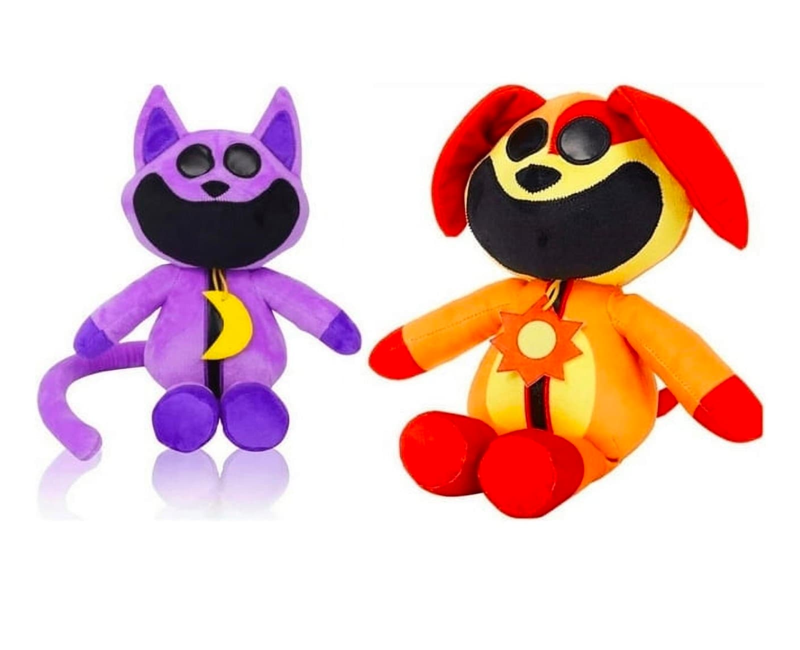 Smiley Critters Monster Catnap & Dog Day Plushies - Image 1