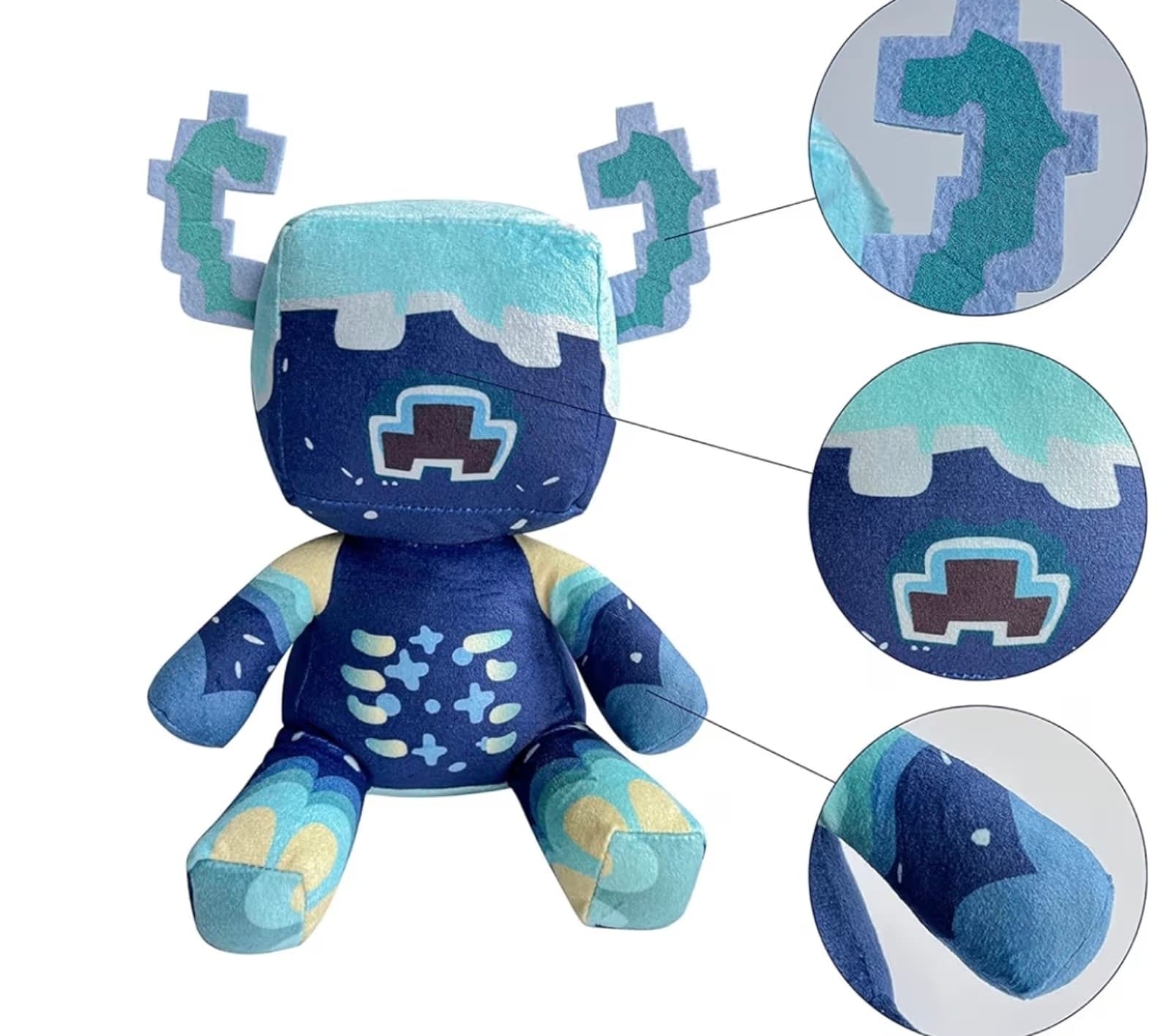 Minecraft Warden Plush 10" - Thumbnail 3