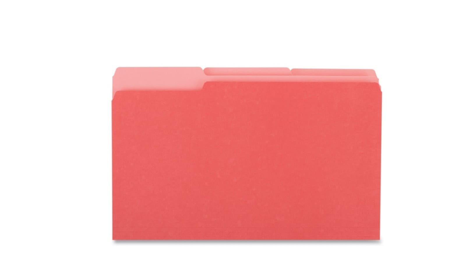 Universal Deluxe Colored Top Tab File Folders, 1/3-Cut Tabs:Legal Size 50ct - Thumbnail 3