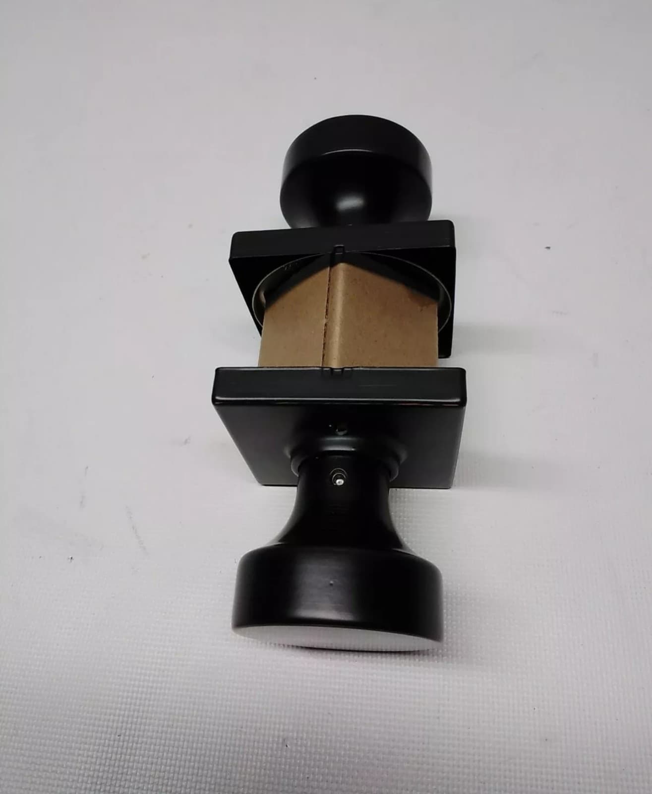 Kwikset Pismo Passage Knobset with Square Rosette Venetian Bronze - Thumbnail 5